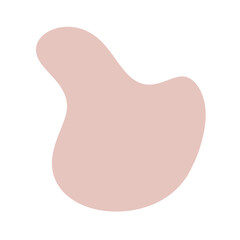 abstract shapes in pastel color.