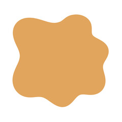 abstract shapes in pastel color.