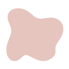 abstract shapes in pastel color.