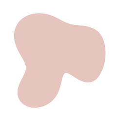 abstract shapes in pastel color.