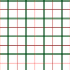 Window pane plaid seamless pattern green red can be used in Christmas decoration, fashion clothing, bedding, curtains, tablecloths, notebooks, gift wrapping paper.