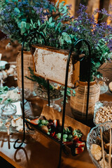 wedding party food and sweets