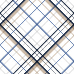 checker pattern seamless textile is woven in a simple twill, two over two under the warp, advancing one thread at each pass.