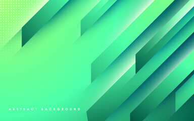 modern abstract green diagonal stripe geometric shape background. eps10 vector