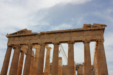 Obraz premium Parthenon temple, Acropolis in Athens, Greece