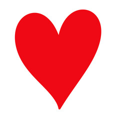 Red heart icon.