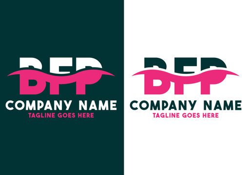 Letter BFP logo design vector template, BFP logo
