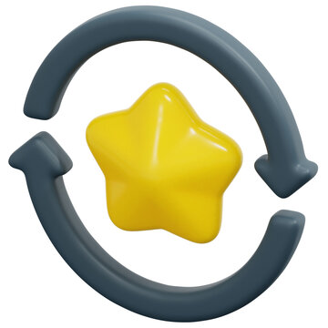 repurchase 3d render icon illustration
