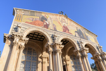 Church of Mary Magdalene (Kirche aller Nationen). Mount of Olives, Jerusalem