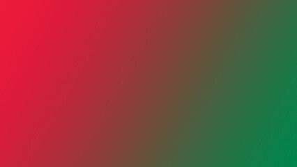 Red and green color gradient background.Christmas