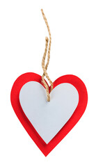 Close-up of red heart for Valentines Day background