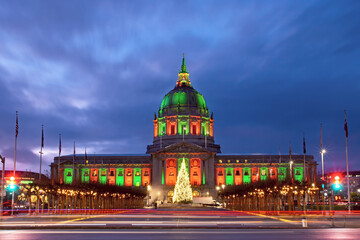 Obraz premium San Francisco City Hall, California