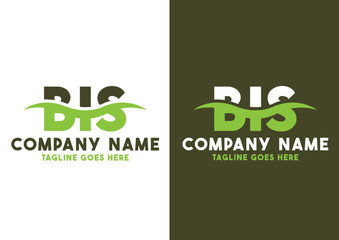 Letter BIS logo design vector template, BIS logo