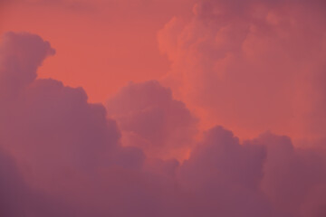 Sunset Cloudscape Background Natural Pattern