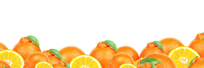 Orange fruit isolated 