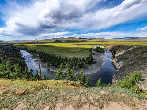 Orkhon River Bend