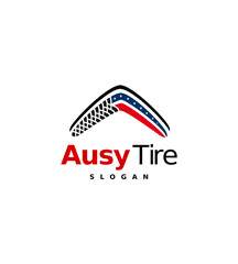 Ausy tire logo