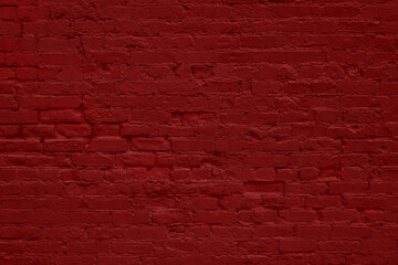 Grunge Red Brick Wall Background Texture