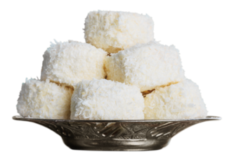 Delicious eastern sweets, Turkish delight on a plate