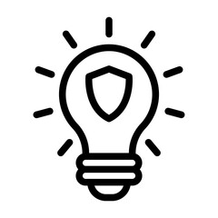 Idea Icon Line Style