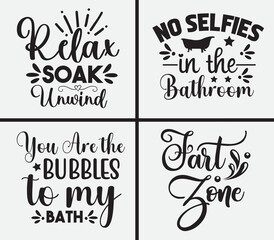 Bathroom svg t shirt design