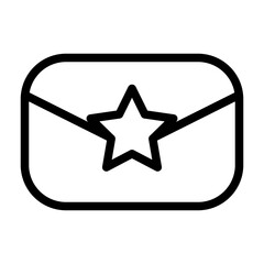 Mail Icon Line Style