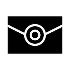 Mail Icon Glyph Style