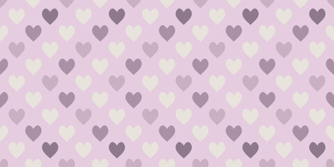 Pink background with valentine hearts. Seamless pattern for print and decor. Suitable for textiles and packaging, seamless prints.
