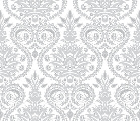 vector seamless pattern illustration in gray tone