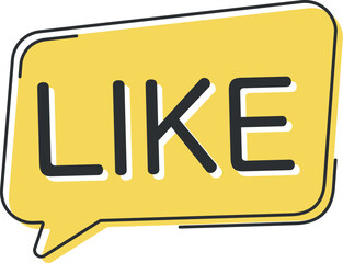 Like comic speech bubble in pop art style. Comic speech. Dialog window. Yellow banner for sale.