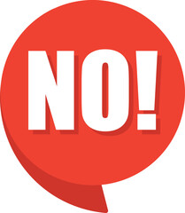 No comic speech bubble in pop art style. Comic speech. Dialog window. Yellow banner for sale.