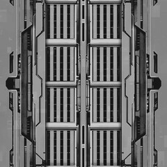Obraz premium Sci-Fi Ceiling