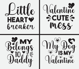 Valentine's day svg t shirt design