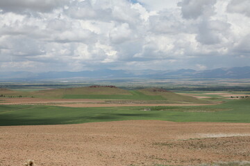 Obraz premium landscape with a field