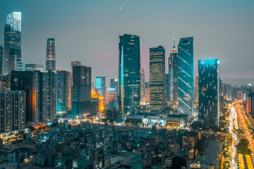 Obraz premium guangzhou city