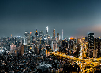 Naklejka premium guangzhou city