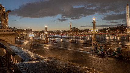 Paris by night, France