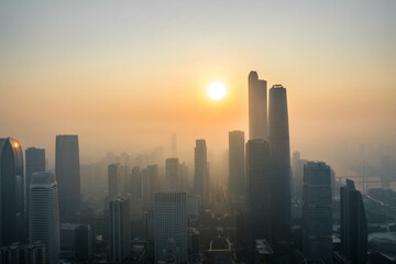 Fototapeta premium guangzhou city