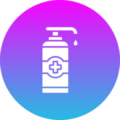 Fototapeta premium Antiseptic Icon