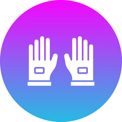 Obraz premium Rubber Gloves Icon