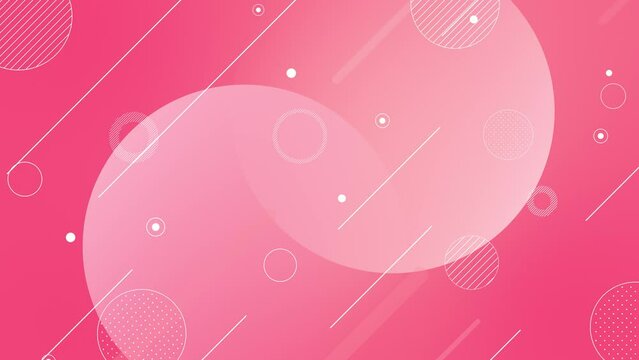 Beautiful pink gradient abstract animation for backgrounds. Motion graphics for both vertical and horizontal screens.