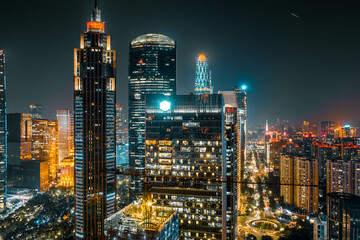 Naklejka premium guangzhou city