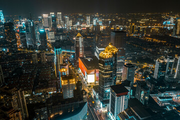 Naklejka premium shanghai city
