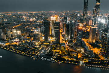 Naklejka premium shanghai city