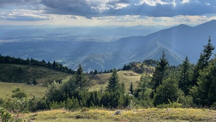 landscape with clouds