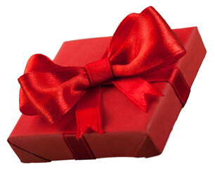 Open gift box. Celebration Christmas concept