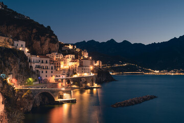 Fototapeta na wymiar view of the Amalfi coast