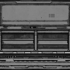 Obraz premium Science-Fiction Wall