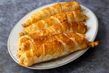 Cigarette B&ouml;reği - T&uuml;rkpro Shaped Rolls, Potato Cheese Pie.