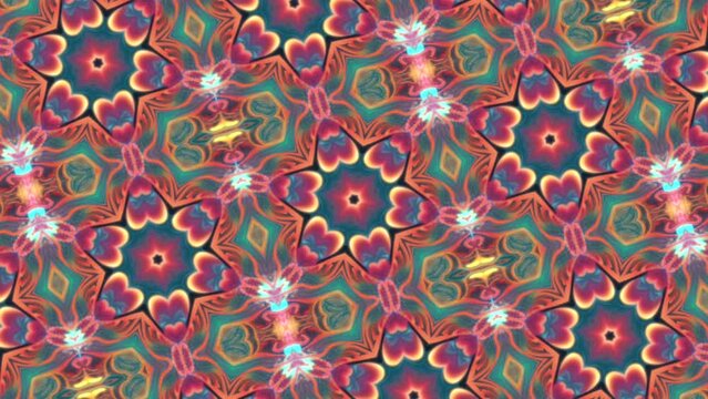 a symmetric organic patterned background. Psychedelic drug trip concept. DMT, Acid, Magic Mushroom